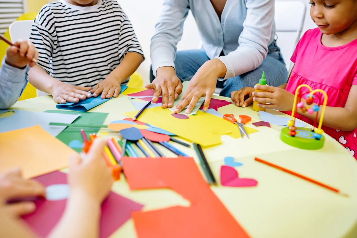 Illustrative preschool creative activity